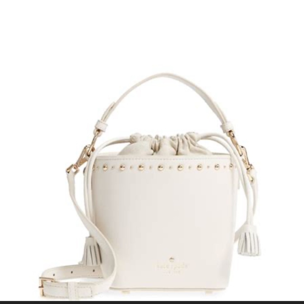 Kate Spade Hayes Street Pippa Studded Drawstring Bucket Bag